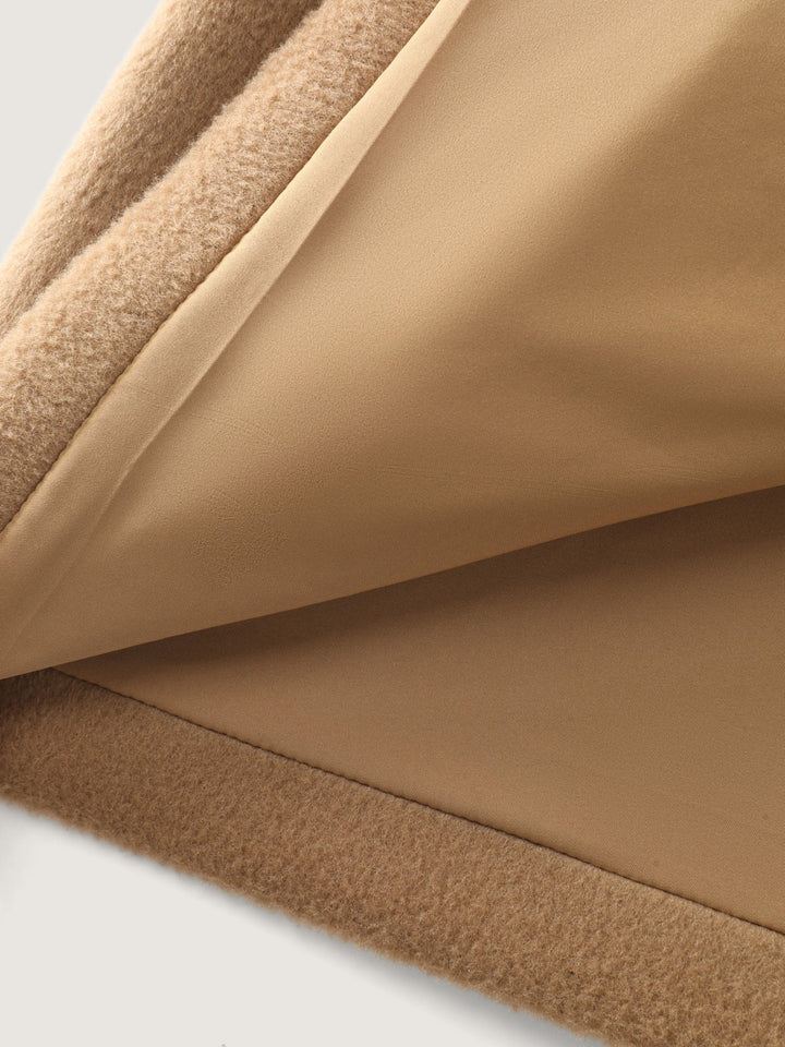 Loop Buttons Pockets Relaxed-Fit Jacket