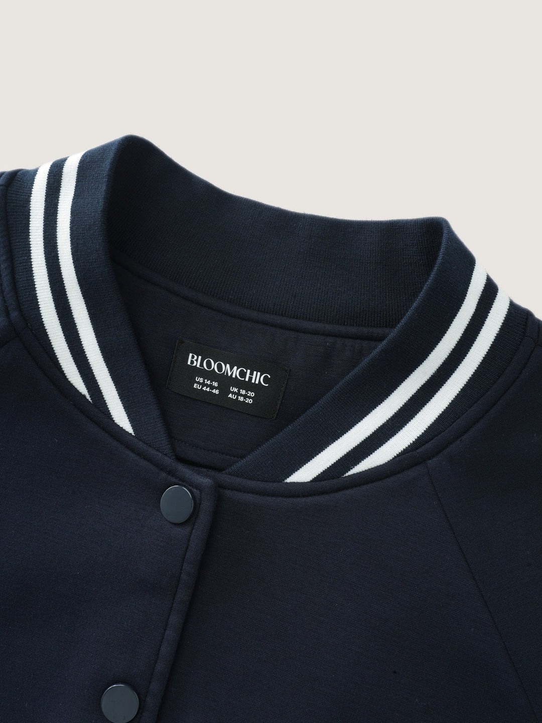 Supersoft Color Contrast Bomber Jacket