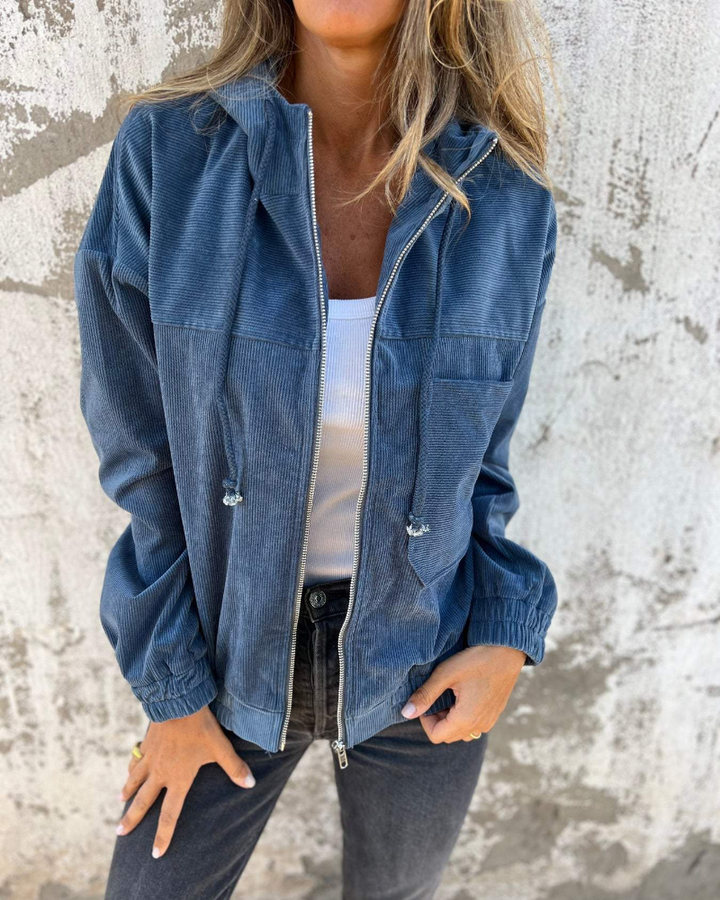 Harper™ | Cozy Hooded Zip Jacket