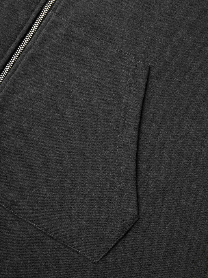 Sweatshirt Longline Solid Jacket