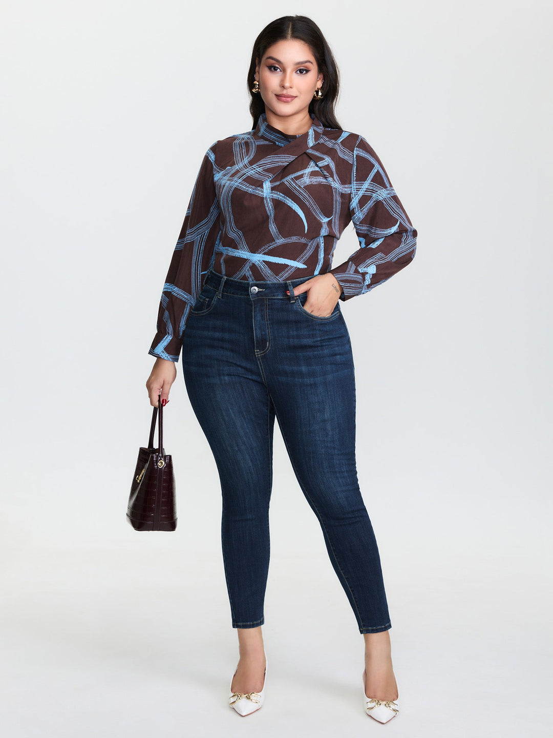 Supersoft Mid-Rise Skinny-Fit Jeans