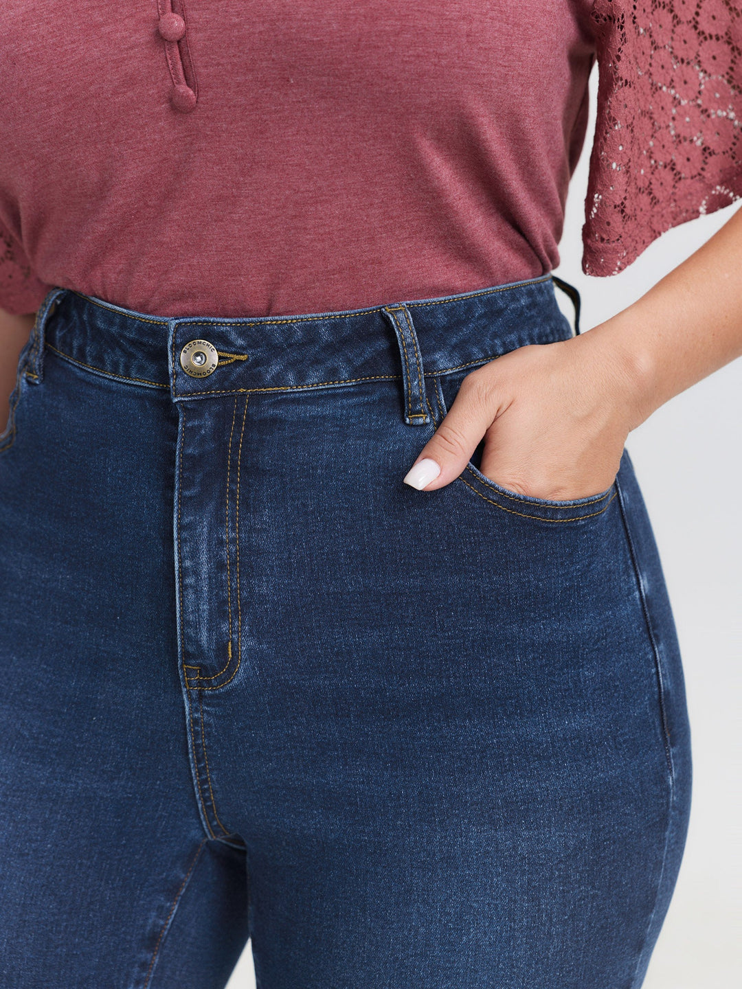 Supersoft Mid-Rise Bootcut Jeans