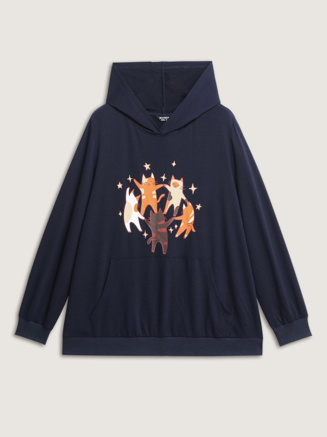 Supersoft Midnight Cats Hoodie