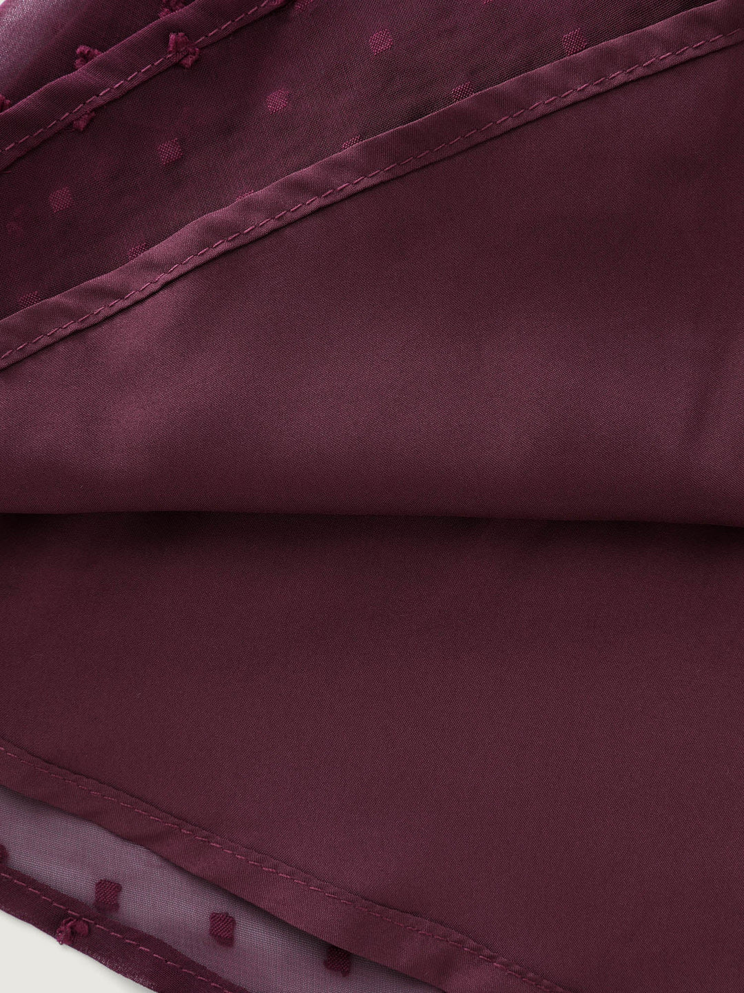 Ruched Textured Shirred Back Blouse