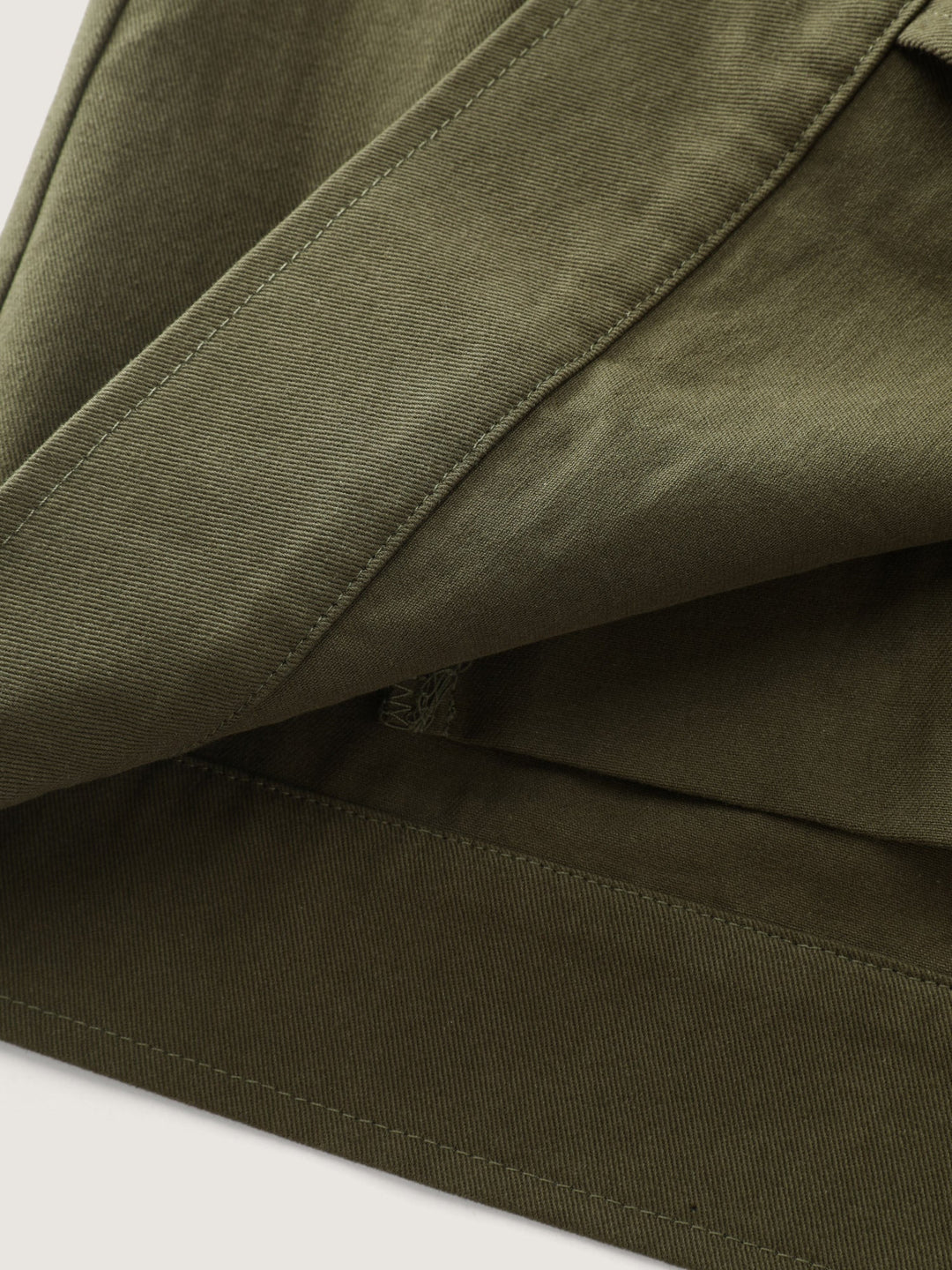 Pure Cotton Color Contrast Button Jacket