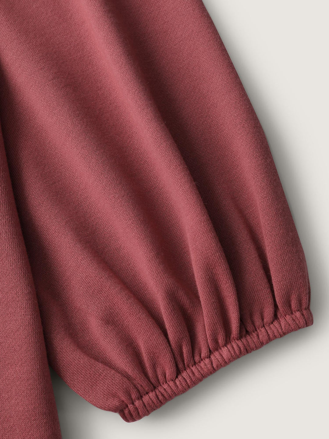 Lace Layered Hem Contrast Sweatshirt