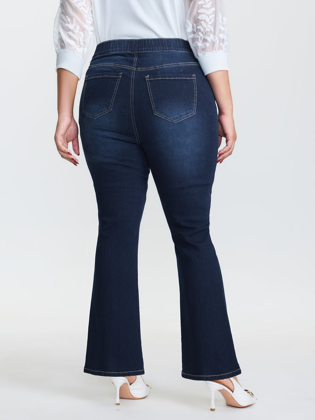 Supersoft Pull-On Bootcut Jeans