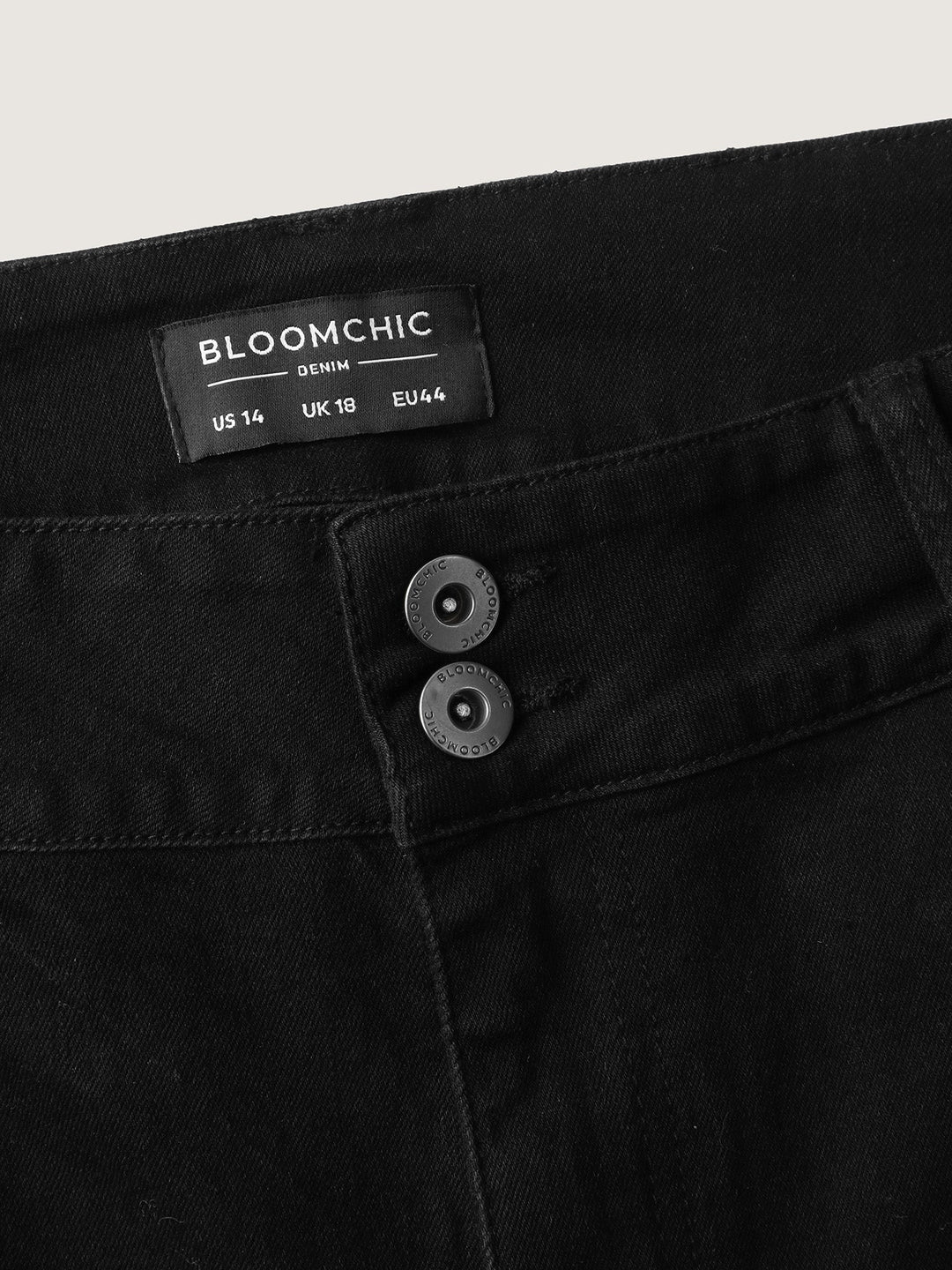 Stretchy Wide Waistband Skinny-Fit Jeans