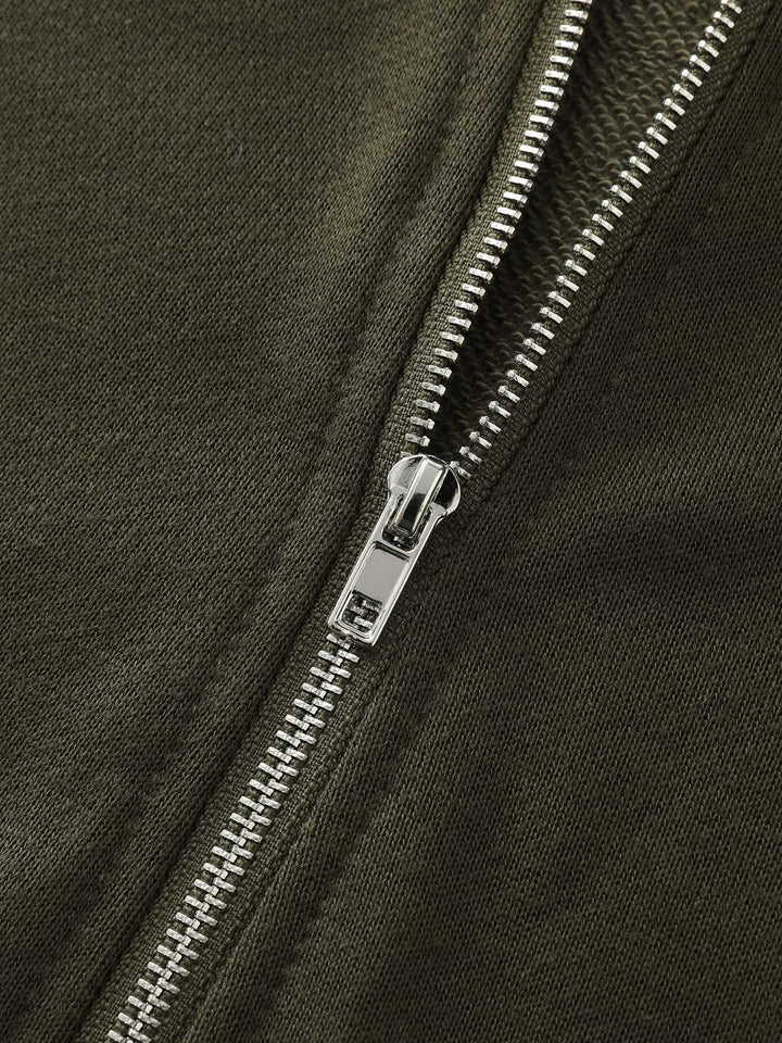 Leopard Print Colorblock Hoodie
