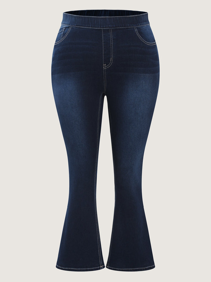 Supersoft Pull-On Bootcut Jeans