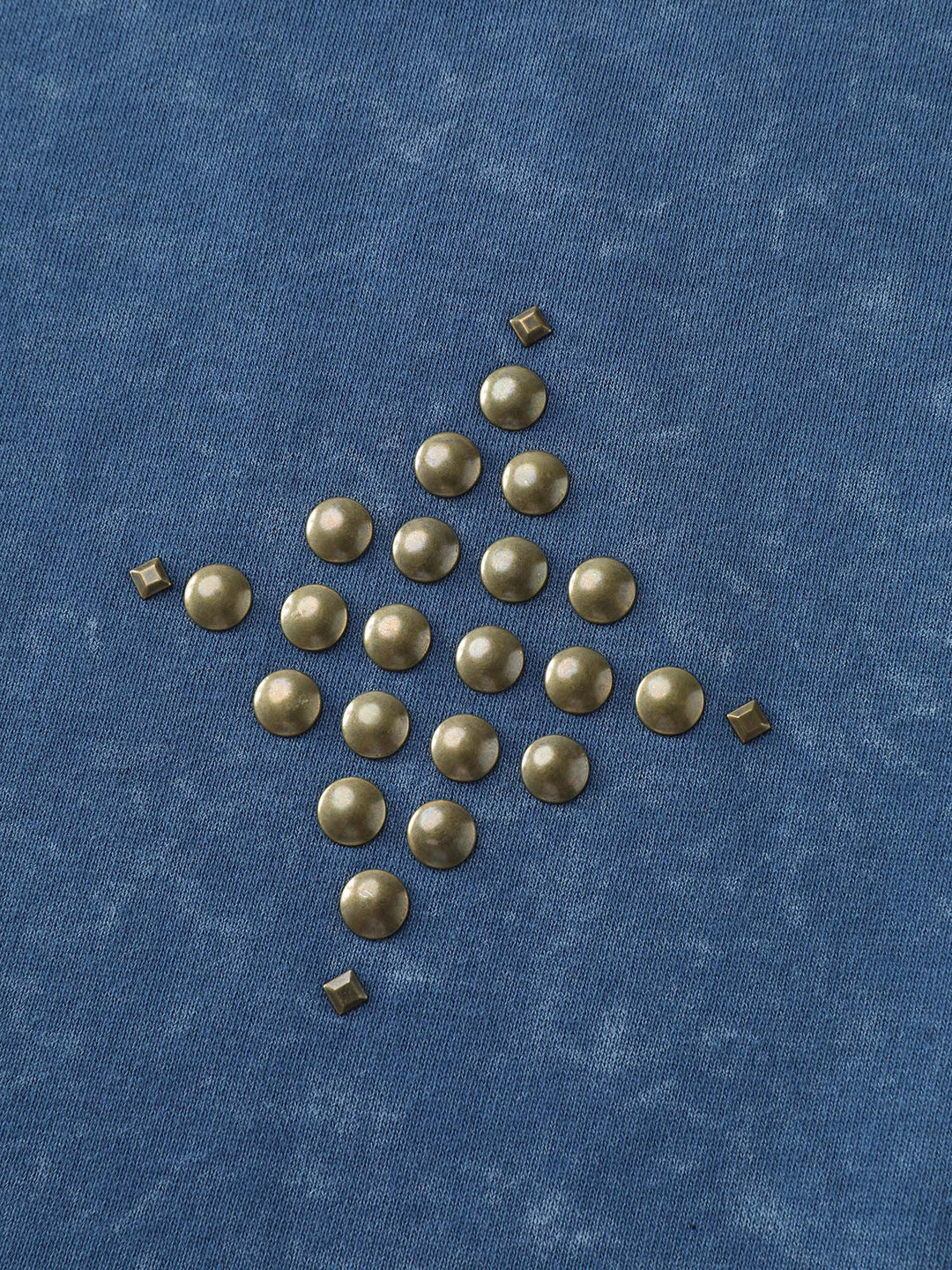 Rivets Detail Vintage Sweatshirt