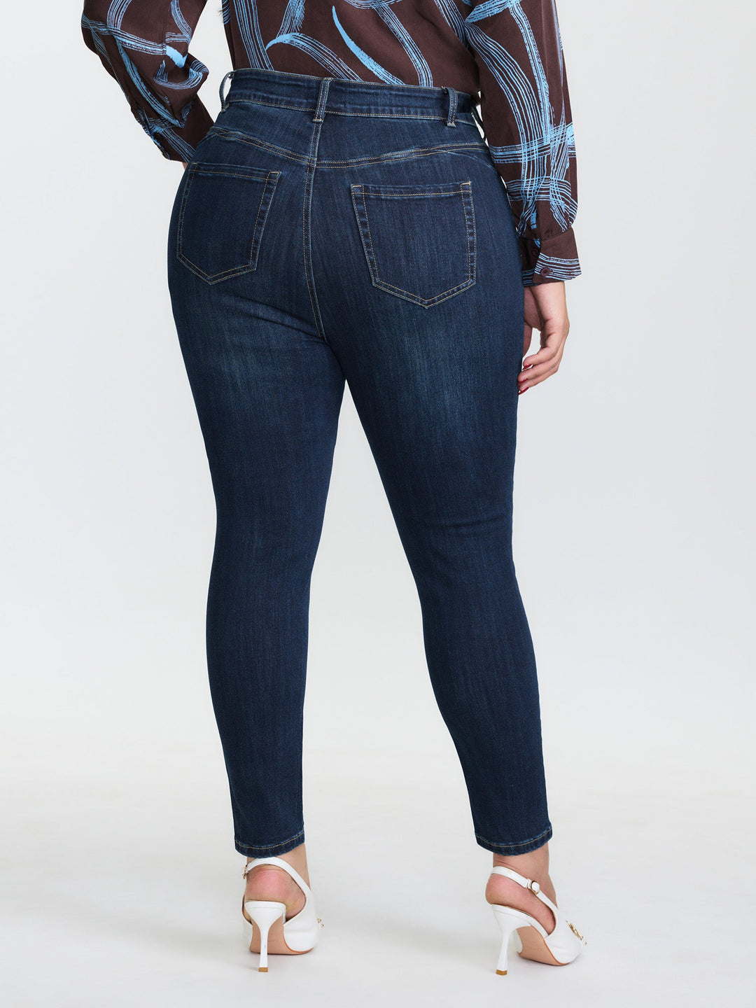Supersoft Mid-Rise Skinny-Fit Jeans