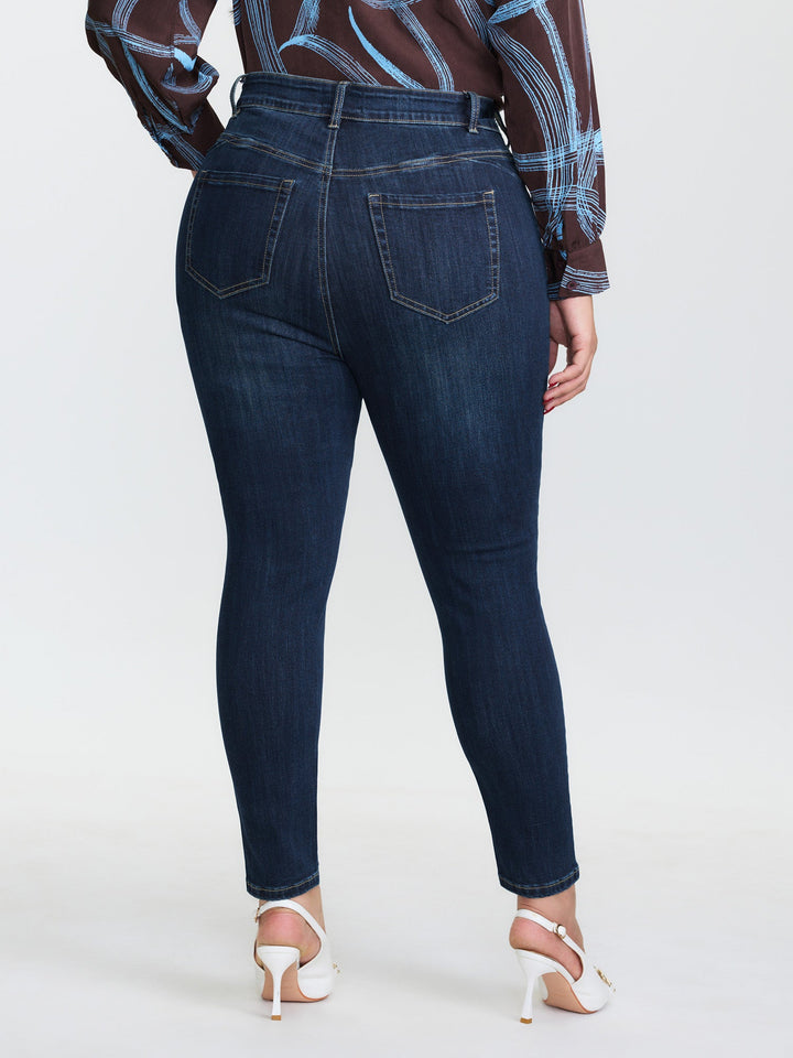 Supersoft Mid-Rise Skinny-Fit Jeans