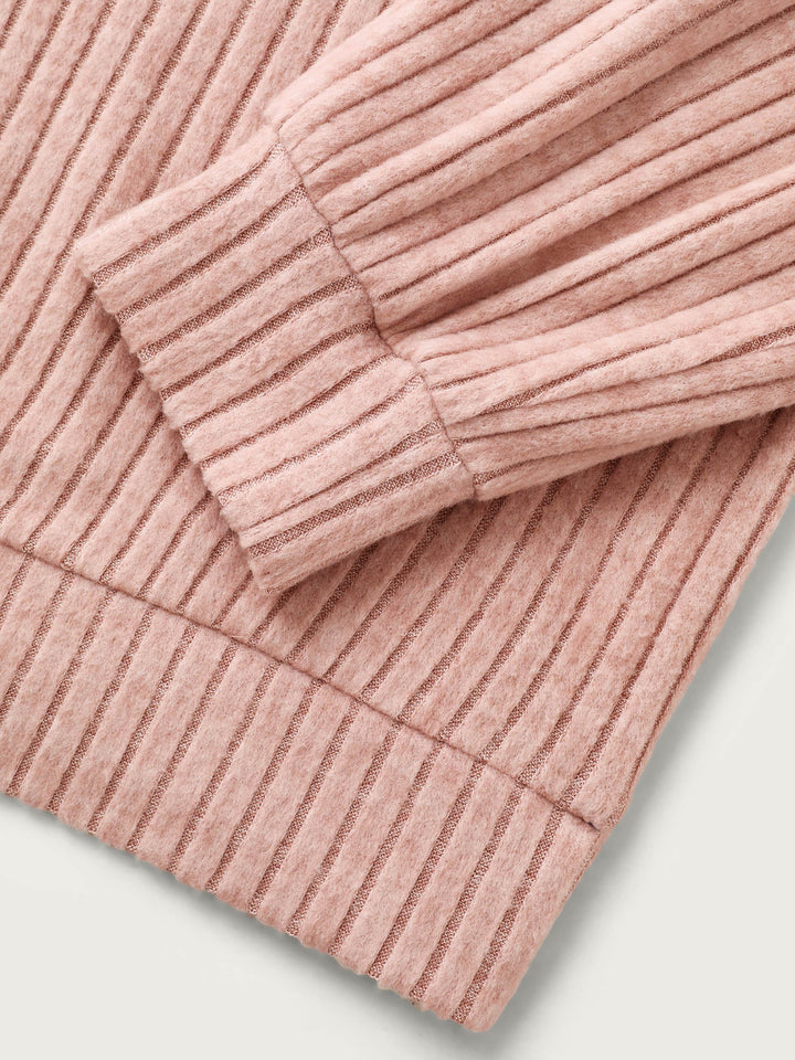 Solid Pit Strip Stretch Sweatshirt