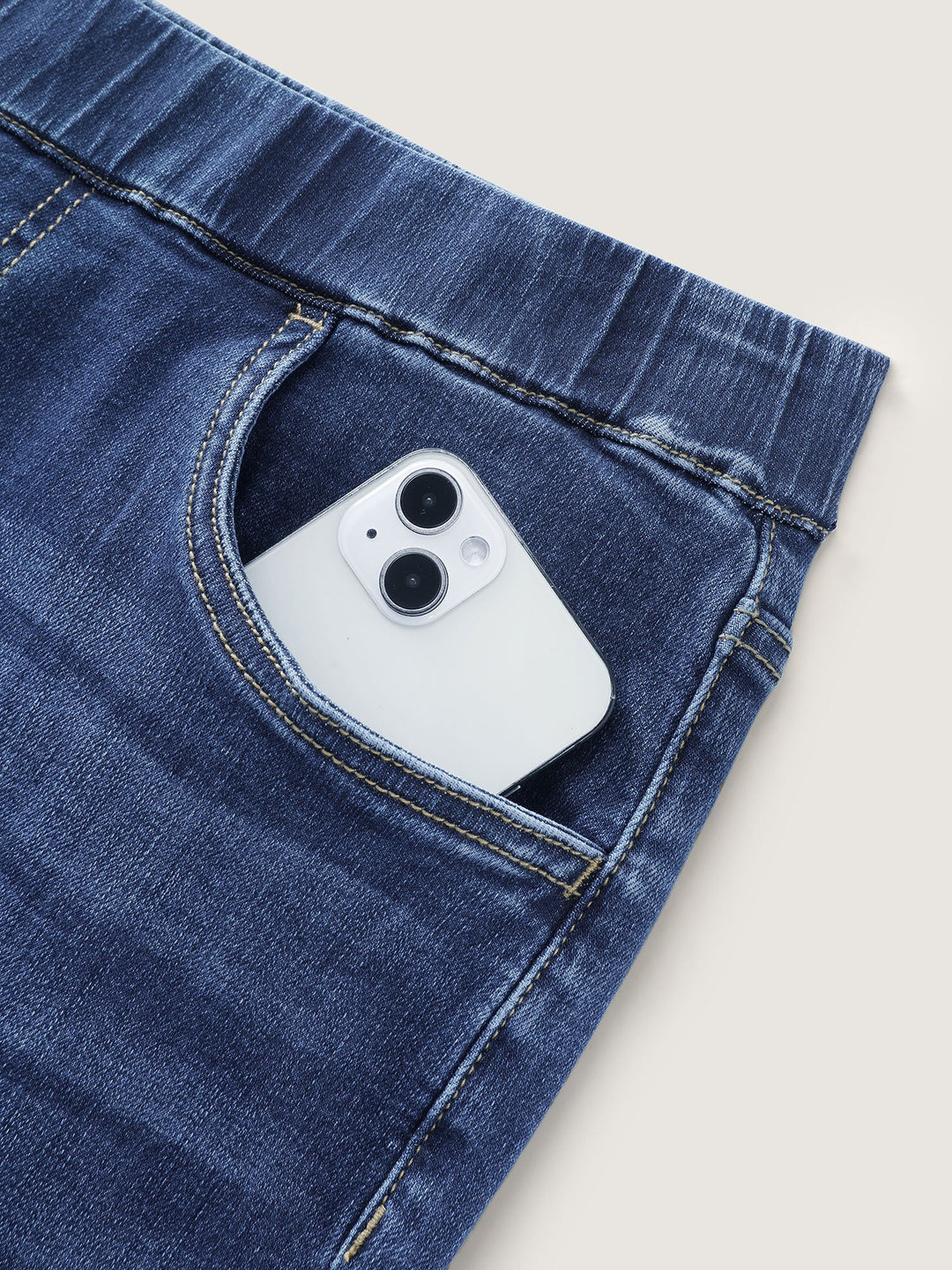 Supersoft Pull-On Skinny-Fit Jeans