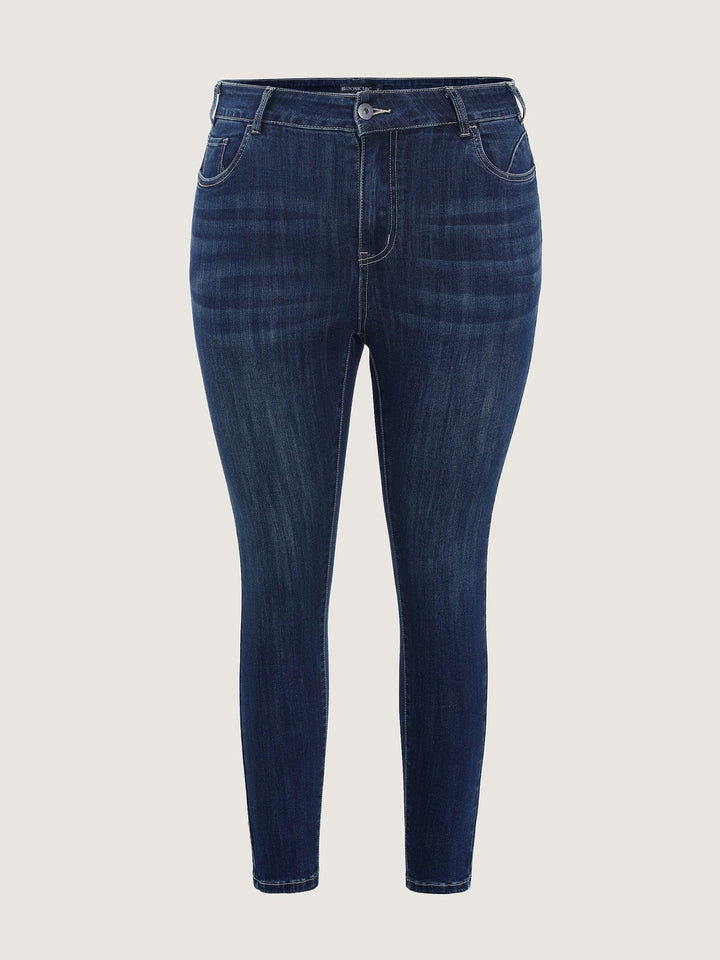 Supersoft Mid-Rise Skinny-Fit Jeans