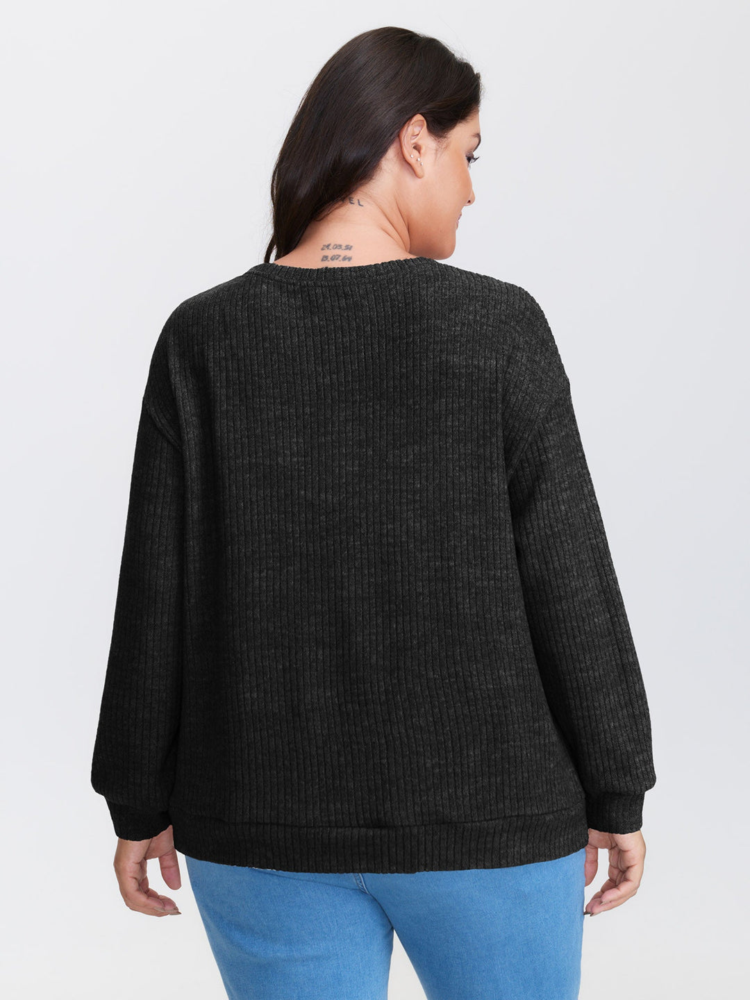 Happy Otter Embroidered Sweatshirt