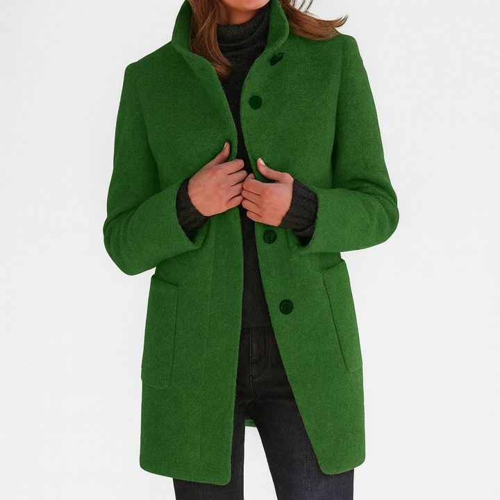 Gail - Coat With High Collar