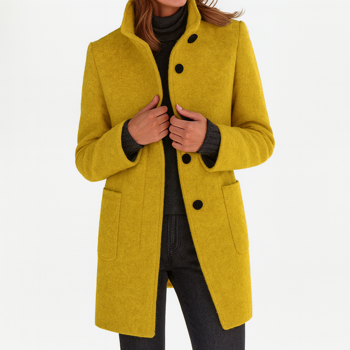 Gail - Coat With High Collar