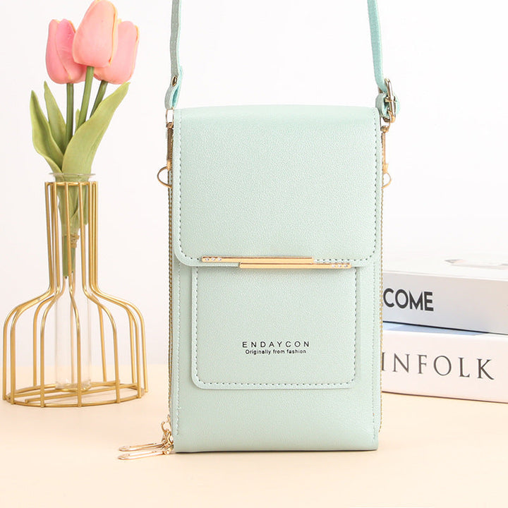 Joanne - Stylish Mobile Phone Messenger Bag with Touch Screen