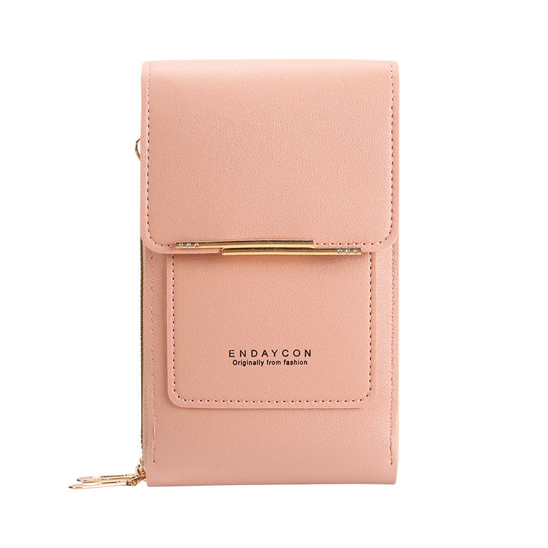 Joanne - Stylish Mobile Phone Messenger Bag with Touch Screen