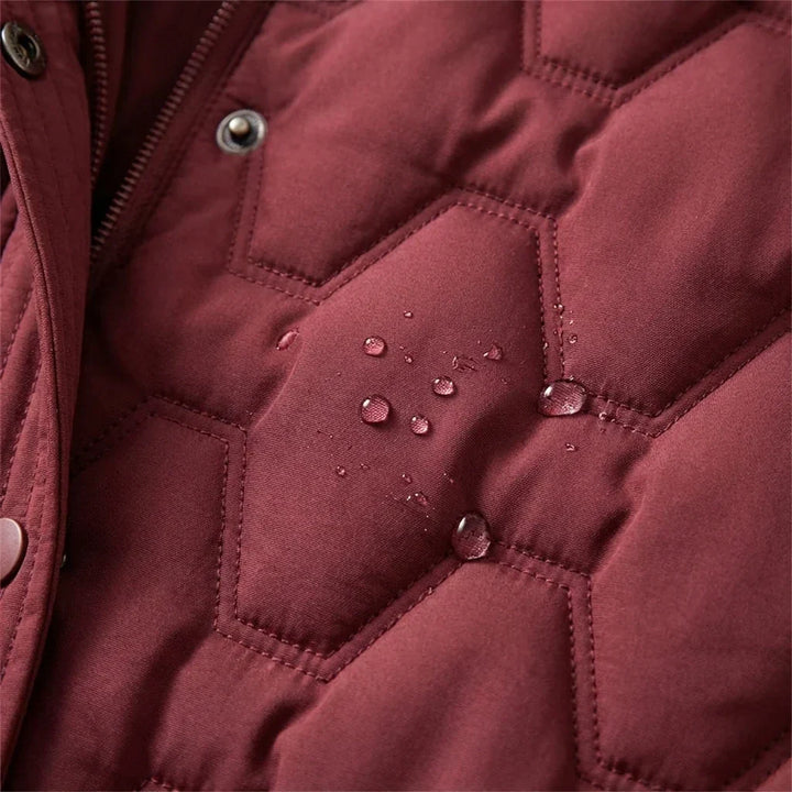 Carrie - Longline Hooded Down Coat