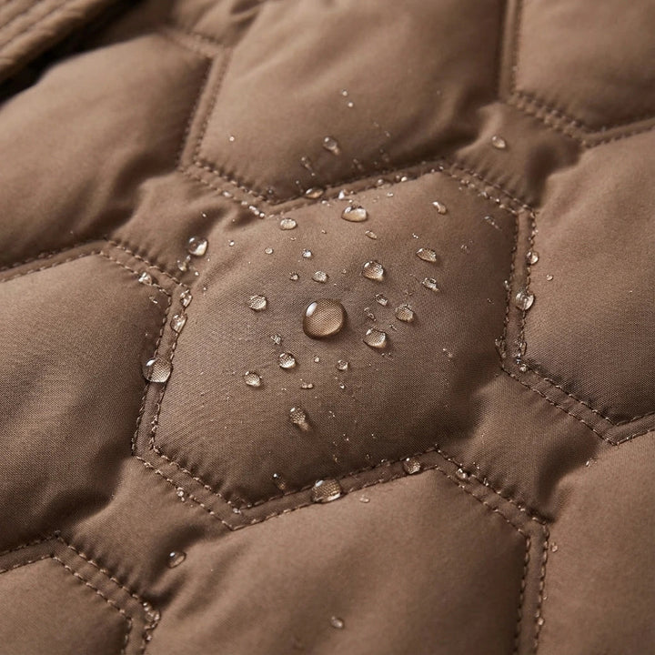 Carrie - Longline Hooded Down Coat
